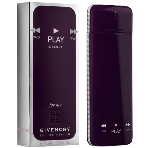 givenchy play her intense edp spray 75 ml|play for her givenchy perfume.